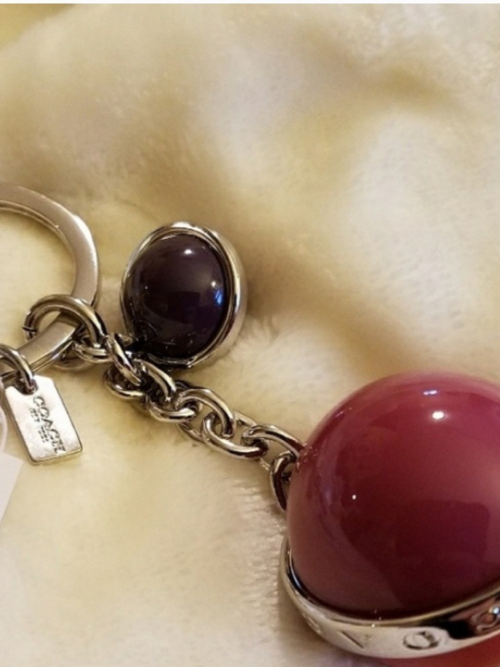 Coach NASA Orbit Keychain, also known as the Orb Mix Bag Charm NWT - Picture 8 of 10